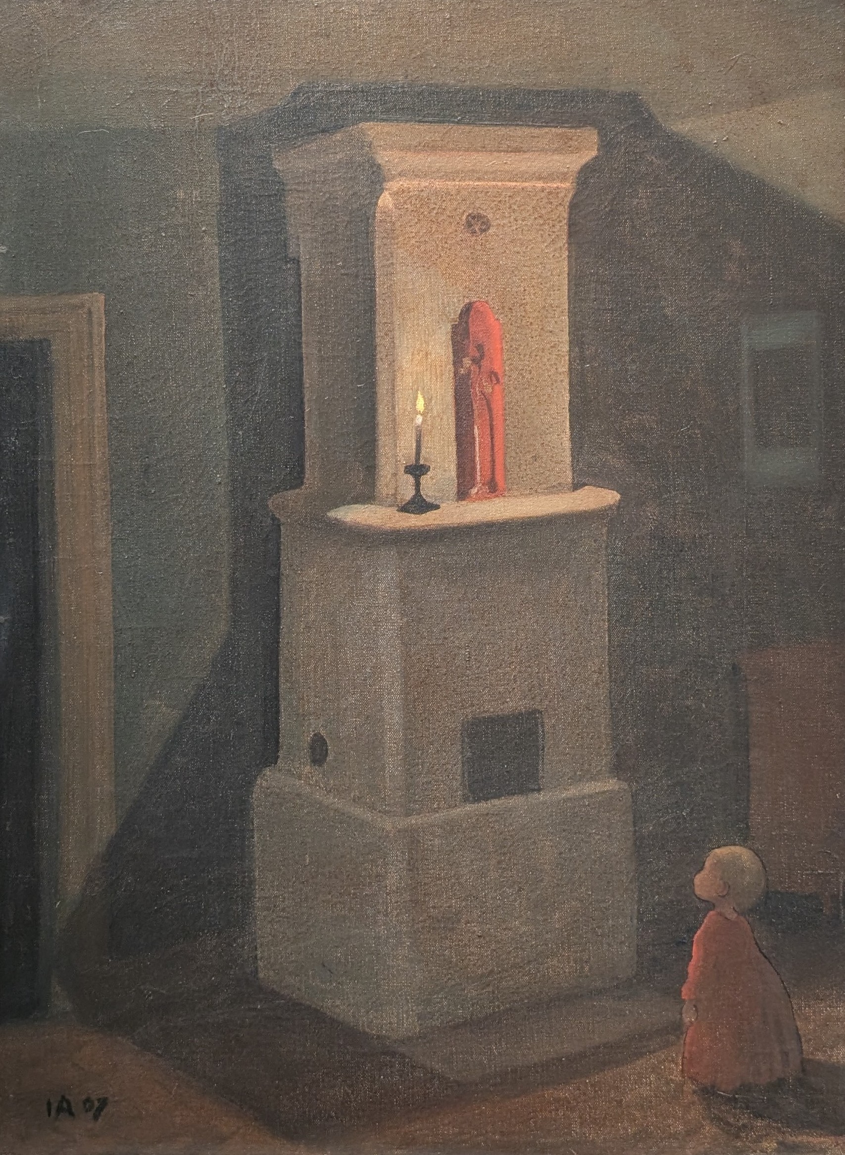 Flickan och ljuset by Ivar Arosenius