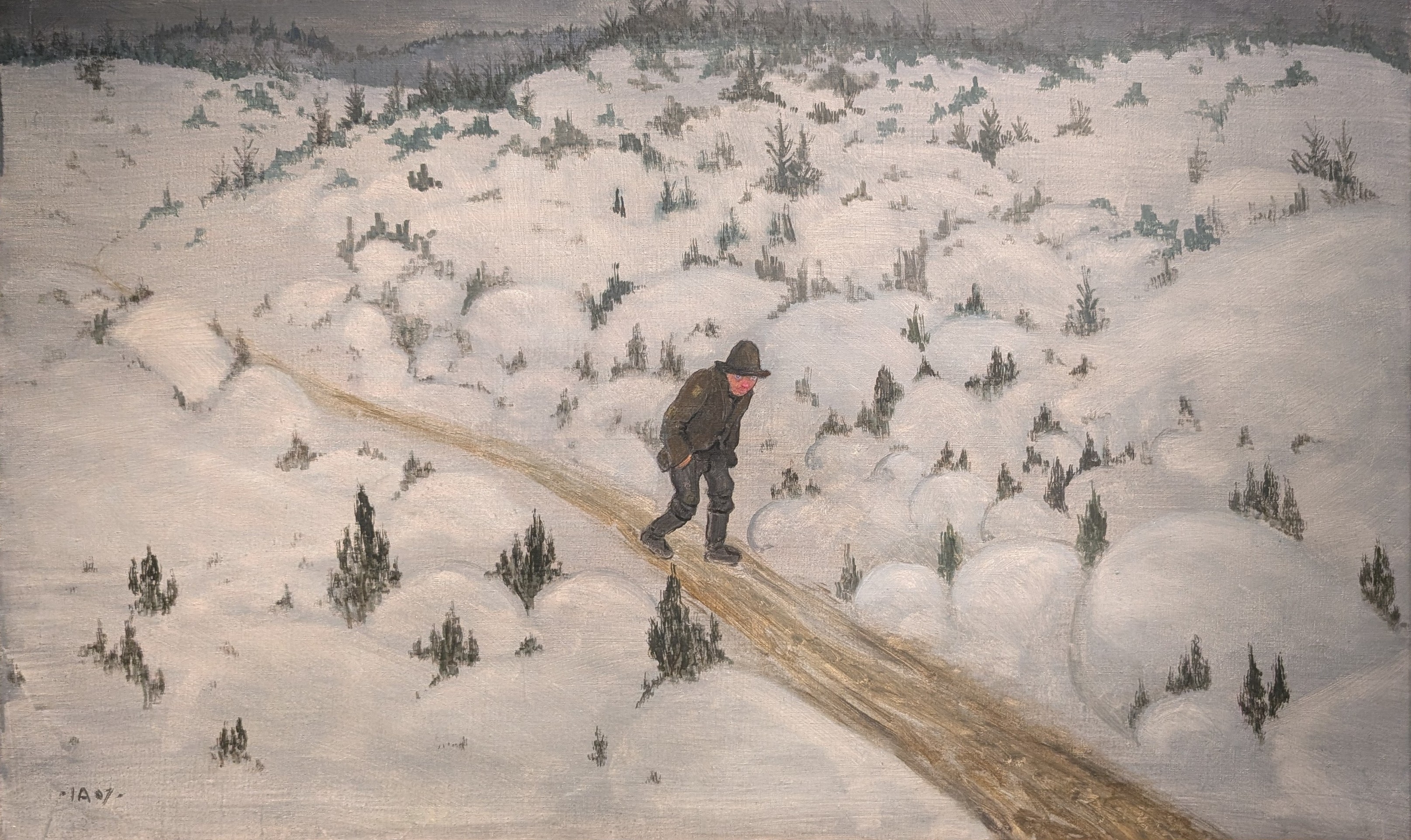 Vinter by Ivar Arosenius