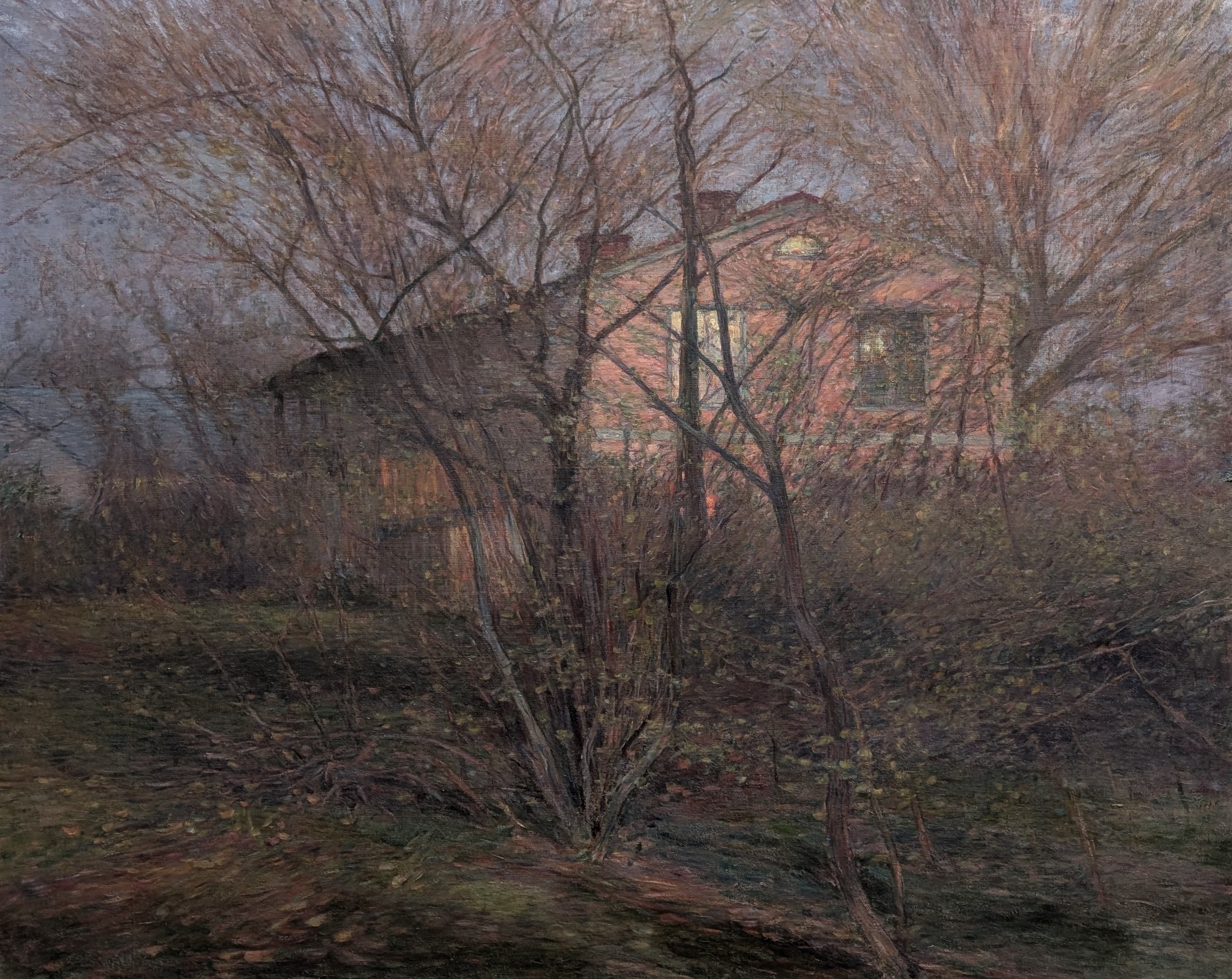 Det gula huset by Karl Nordström