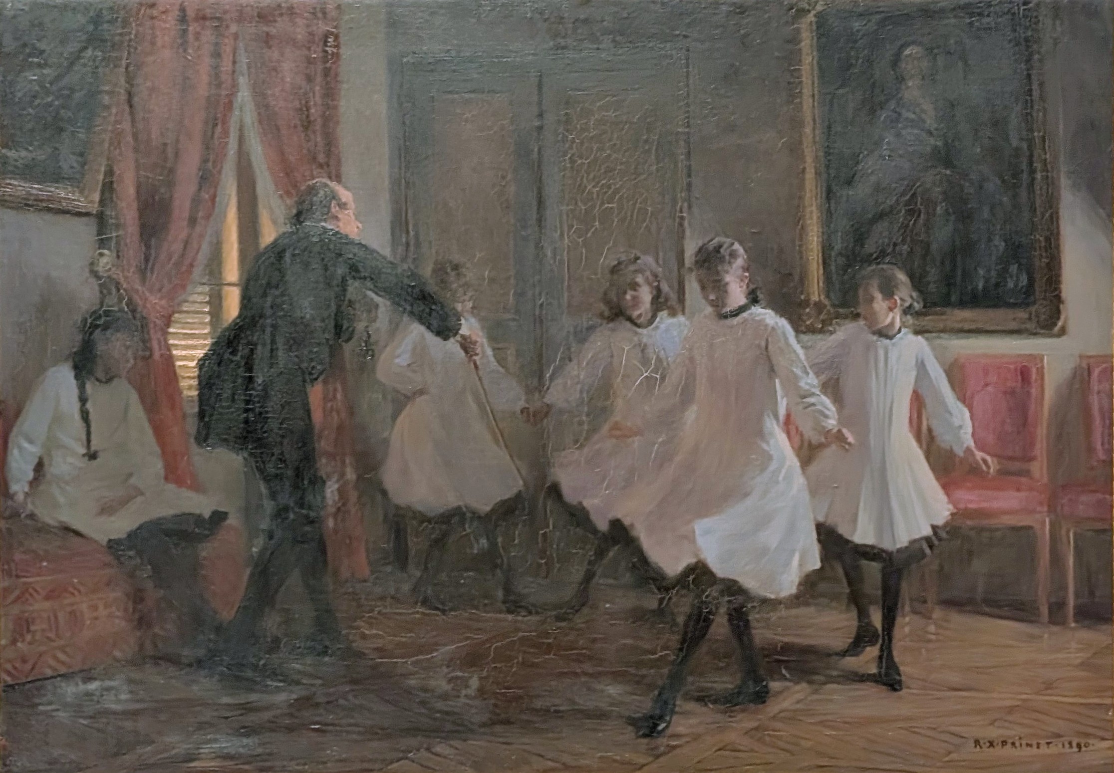 École de danse by René-Xavier Prinet