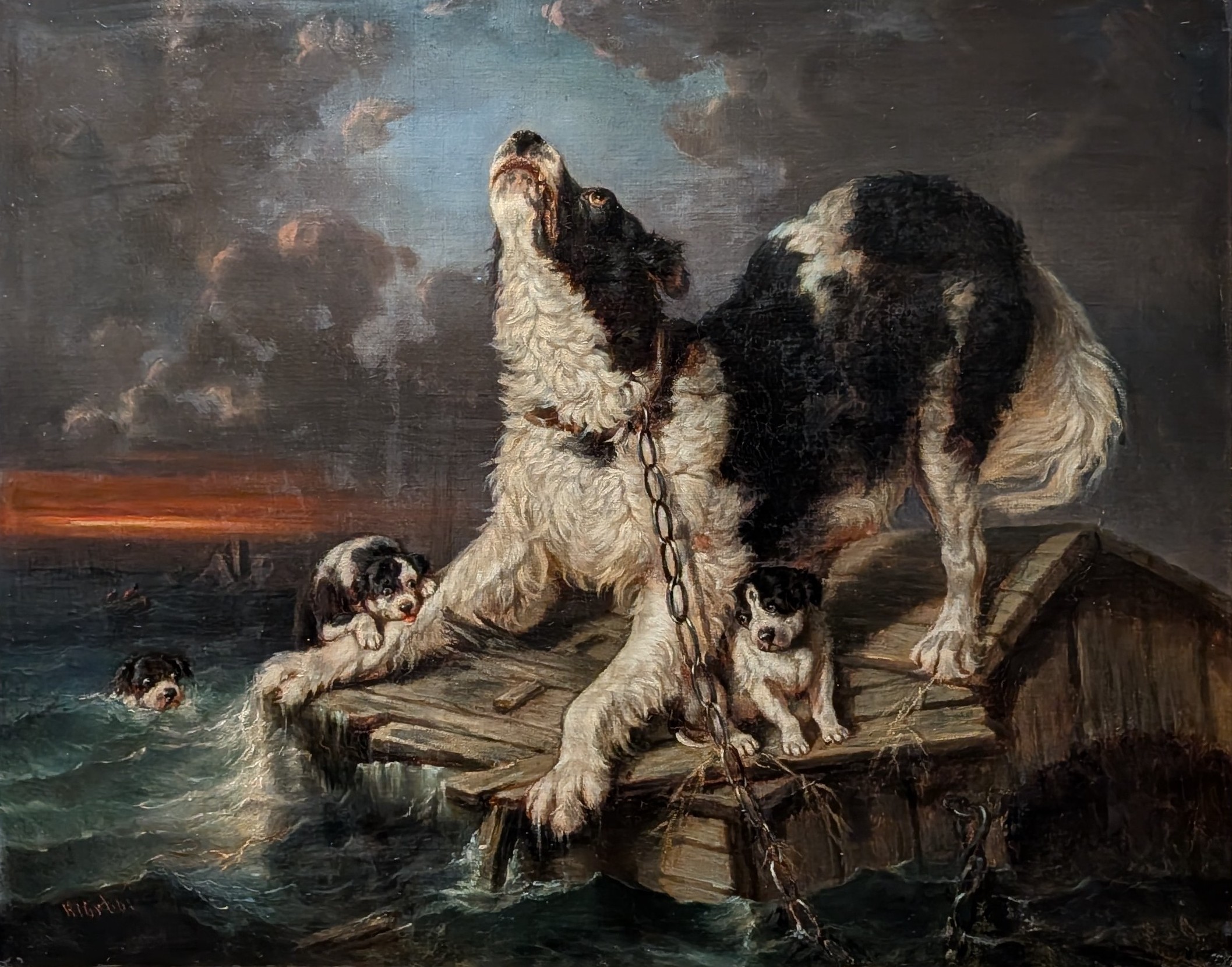 Översvämningen by Carl Fredrik Kiörboe