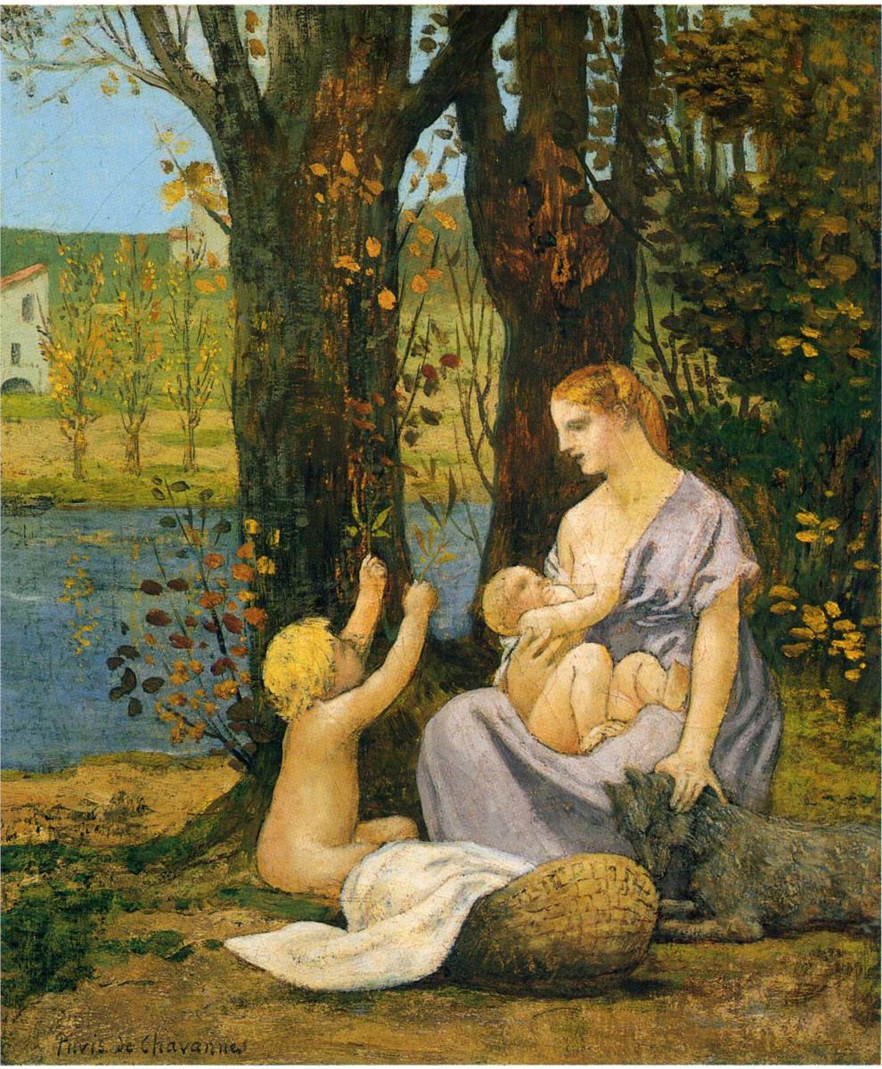 Charity, Pierre Puvis de Chavannes