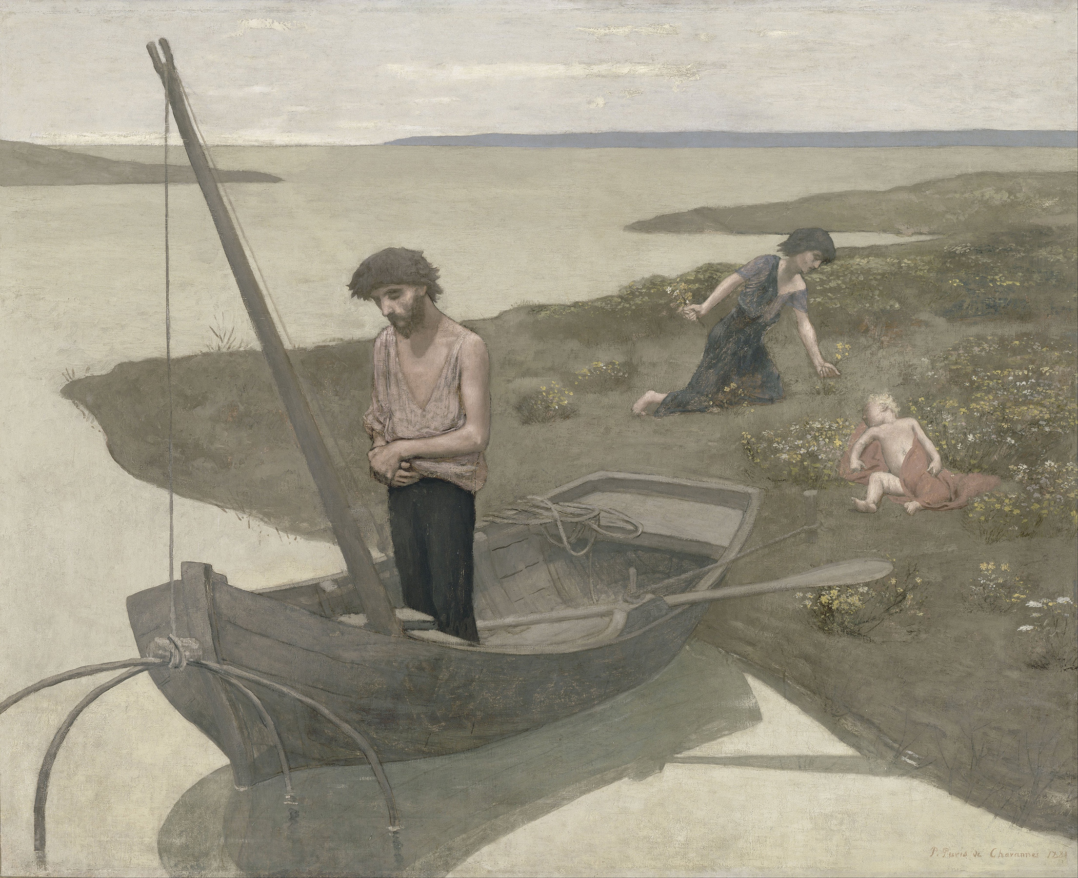 The Poor Fisherman by Pierre Puvis de Chavannes