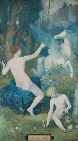 Fantasy by Pierre Puvis de Chavannes