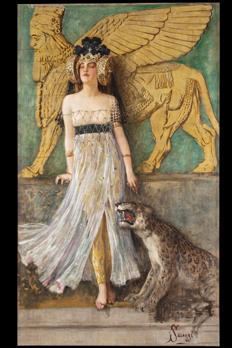 Semiramis, Queen of Babilon, Cesare Saccaggi