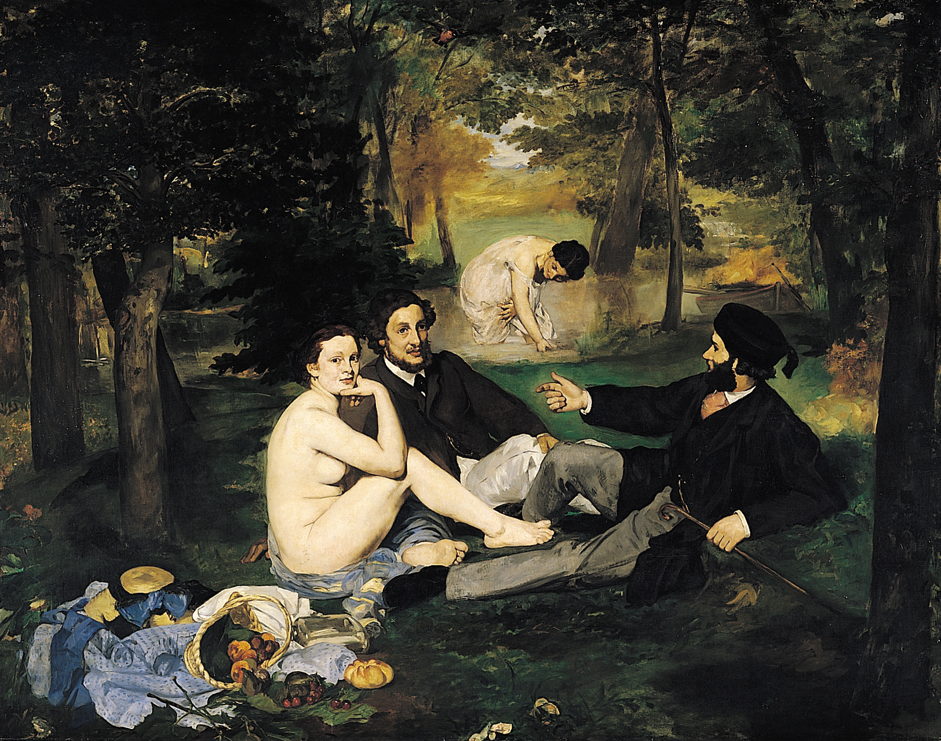 The Luncheon on the Grass by Édouard Manet