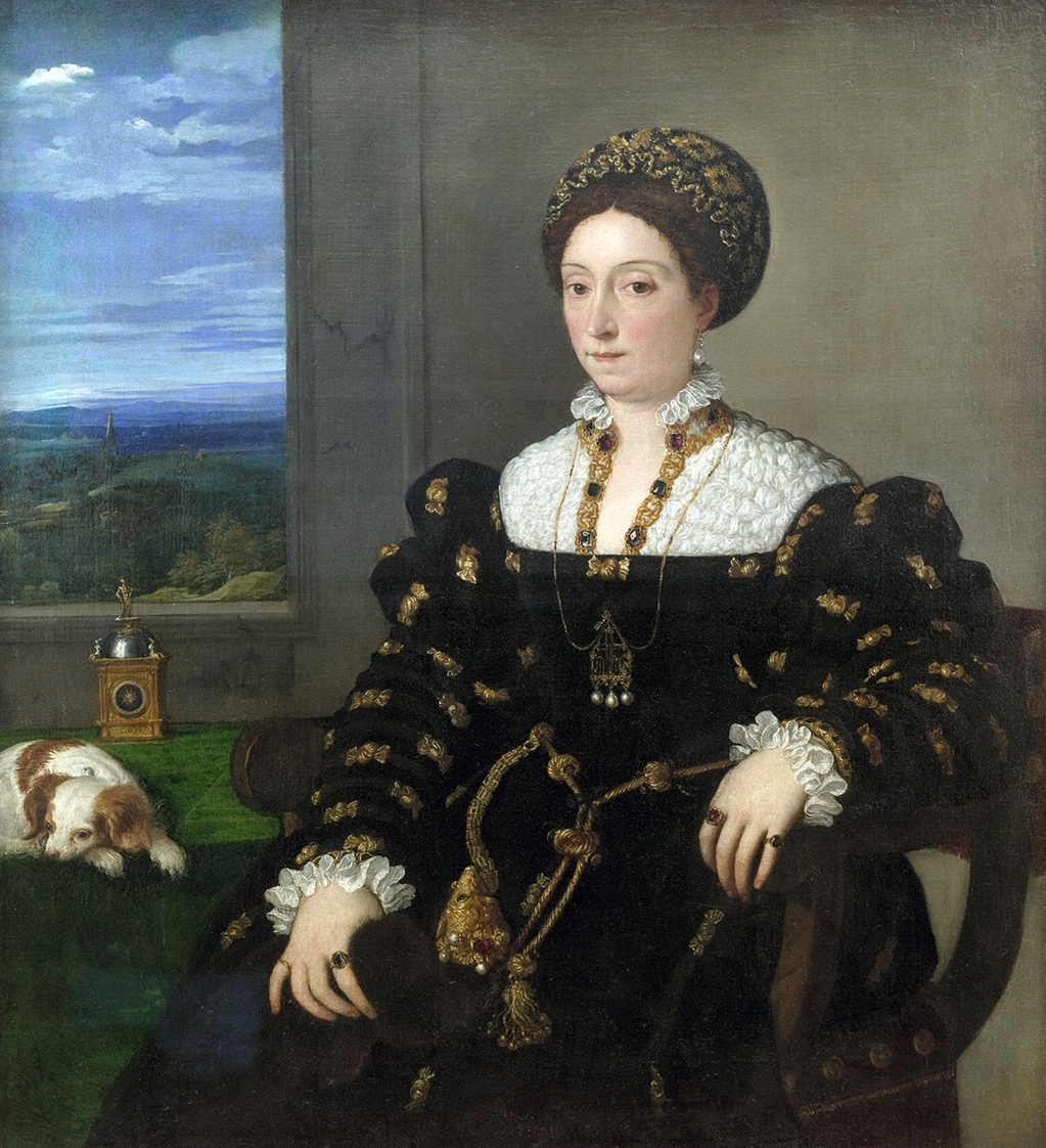 Eleonora Gonzaga, The Duchess of Urbino by Titian