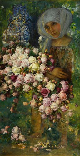 Roses et Poesie by Cesare Saccaggi