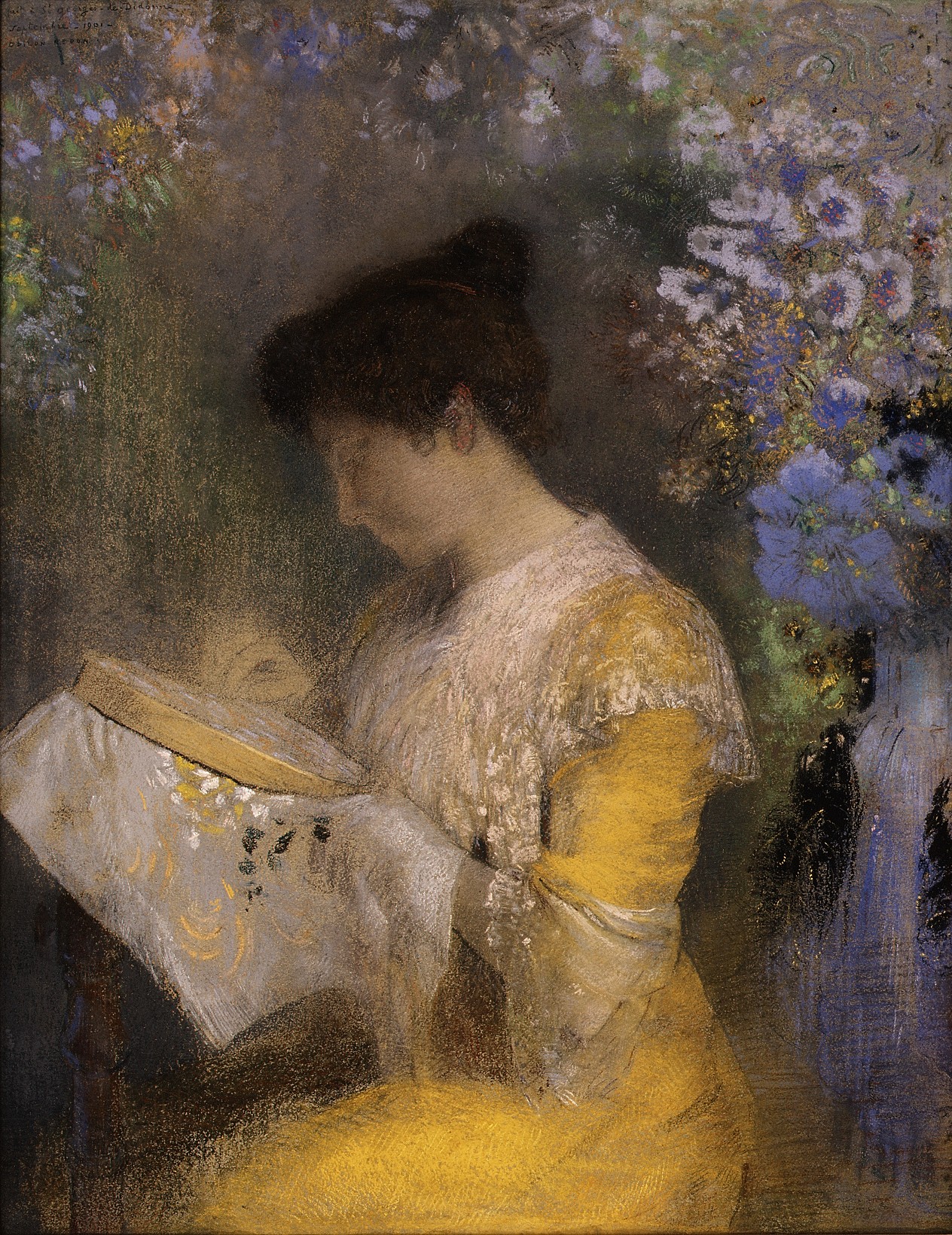 Madame Arthur Fontaine by Odilon Redon