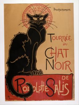 Tournée du Chat Noir de Rodolphe Salis by Théophile Steinlen