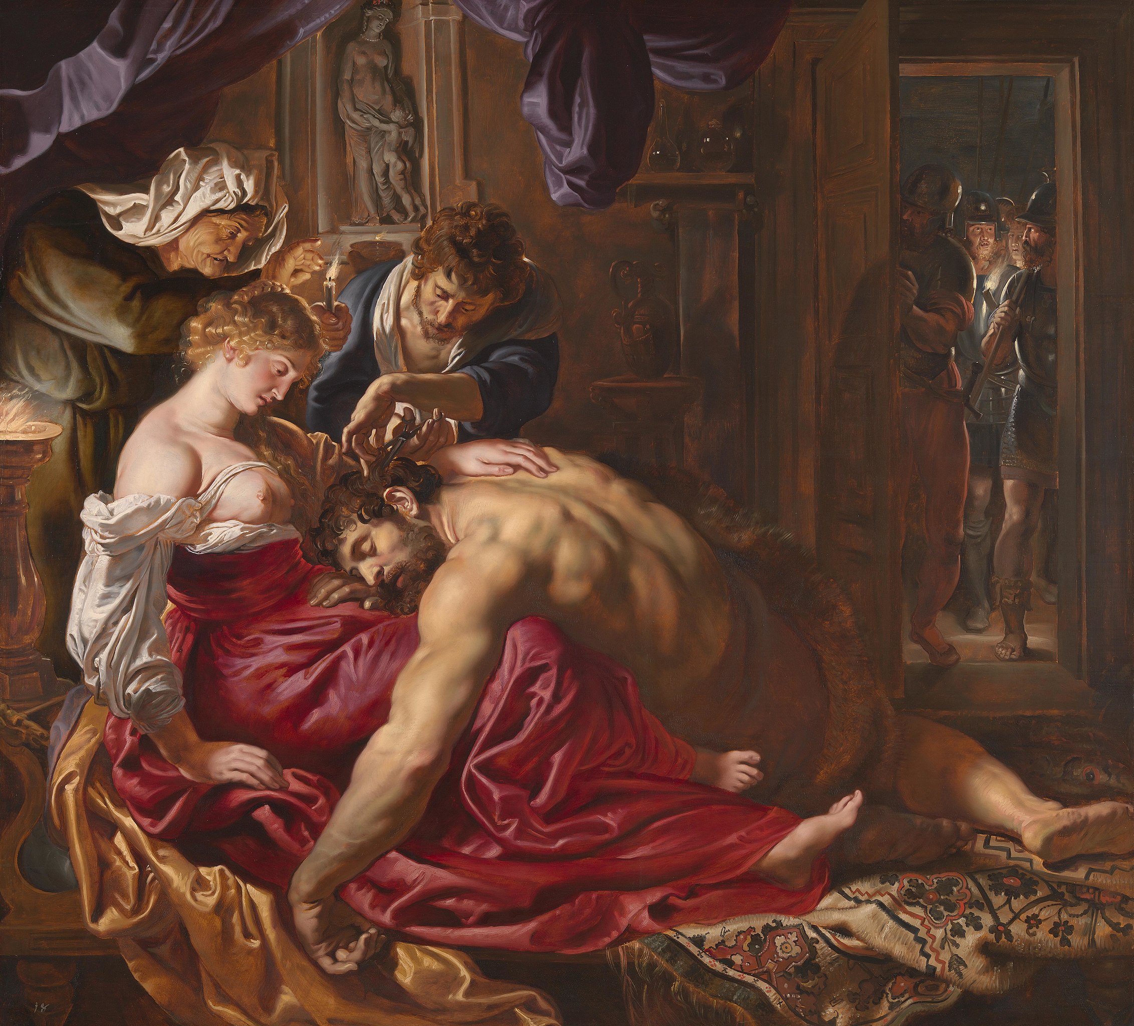 Samson & Delilah by Peter Paul Rubens