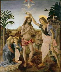 Battesimo di Cristo by Andrea del Verrocchio