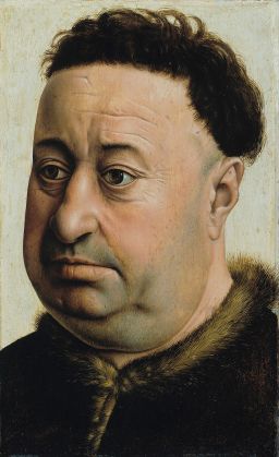 Portrait of a Stout Man by Robert Campin