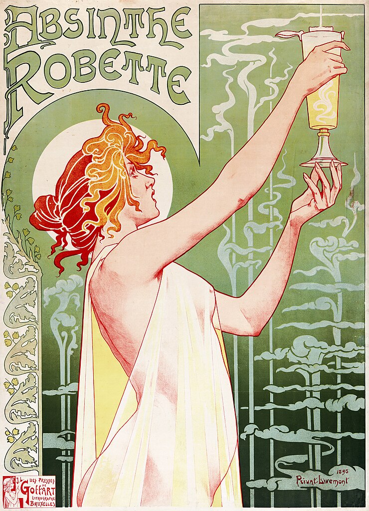 Absinthe Robette by Henri Privat-Livemont