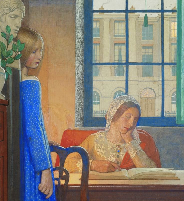 An Evening in London by Frederick Cayley Robinson