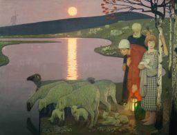 Pastoral by Frederick Cayley Robinson