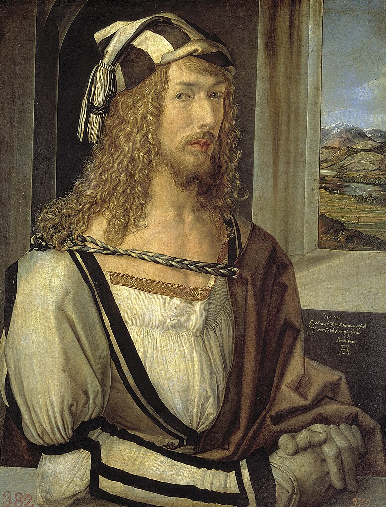 Self-portrait by Albrecht Dürer