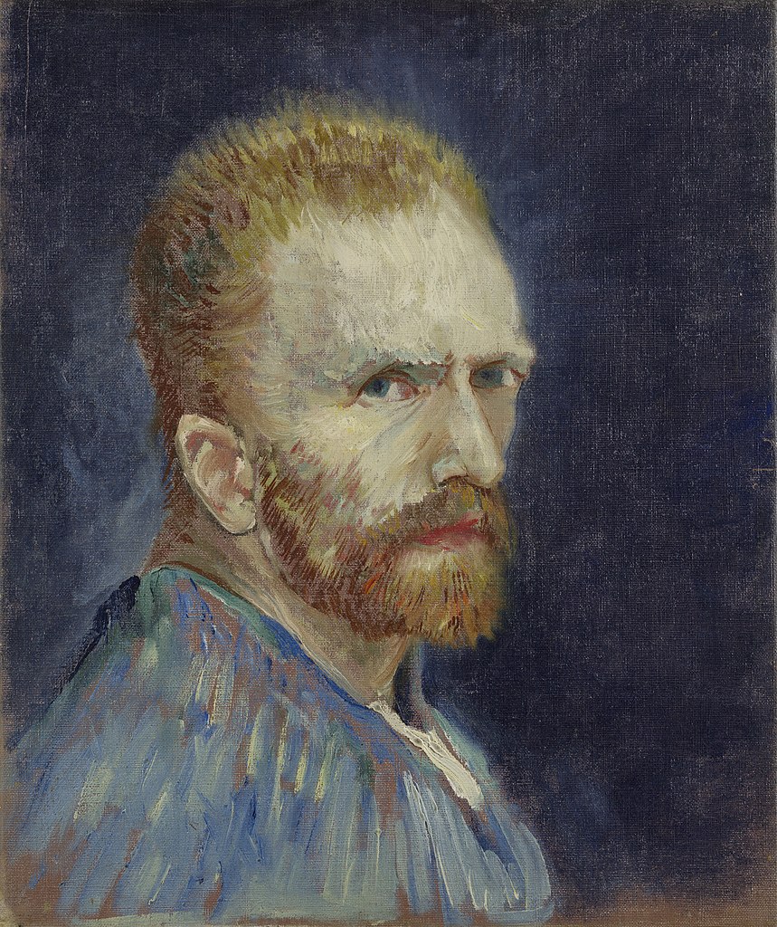 Self-portrait by Vincent Van Gogh