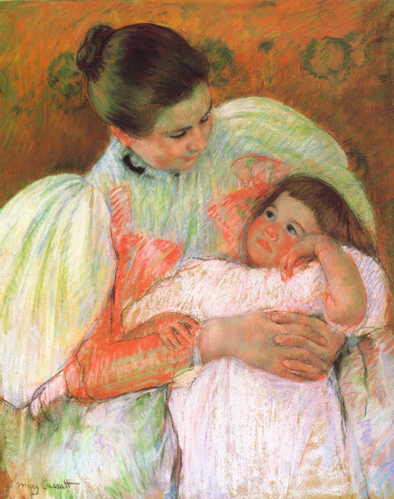 Nurse and Child by Mary Cassatt