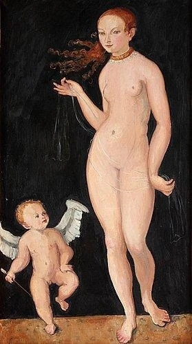 Venus and Putti by Nils Dardel