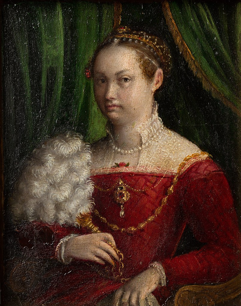 Self-portrait by Lavinia Fontana