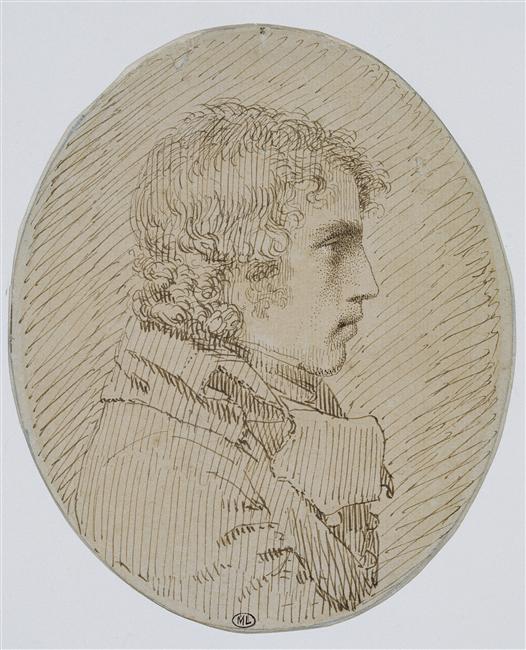 Portrait de l'artiste dans sa jeunesse by Pierre-Paul Prud'hon