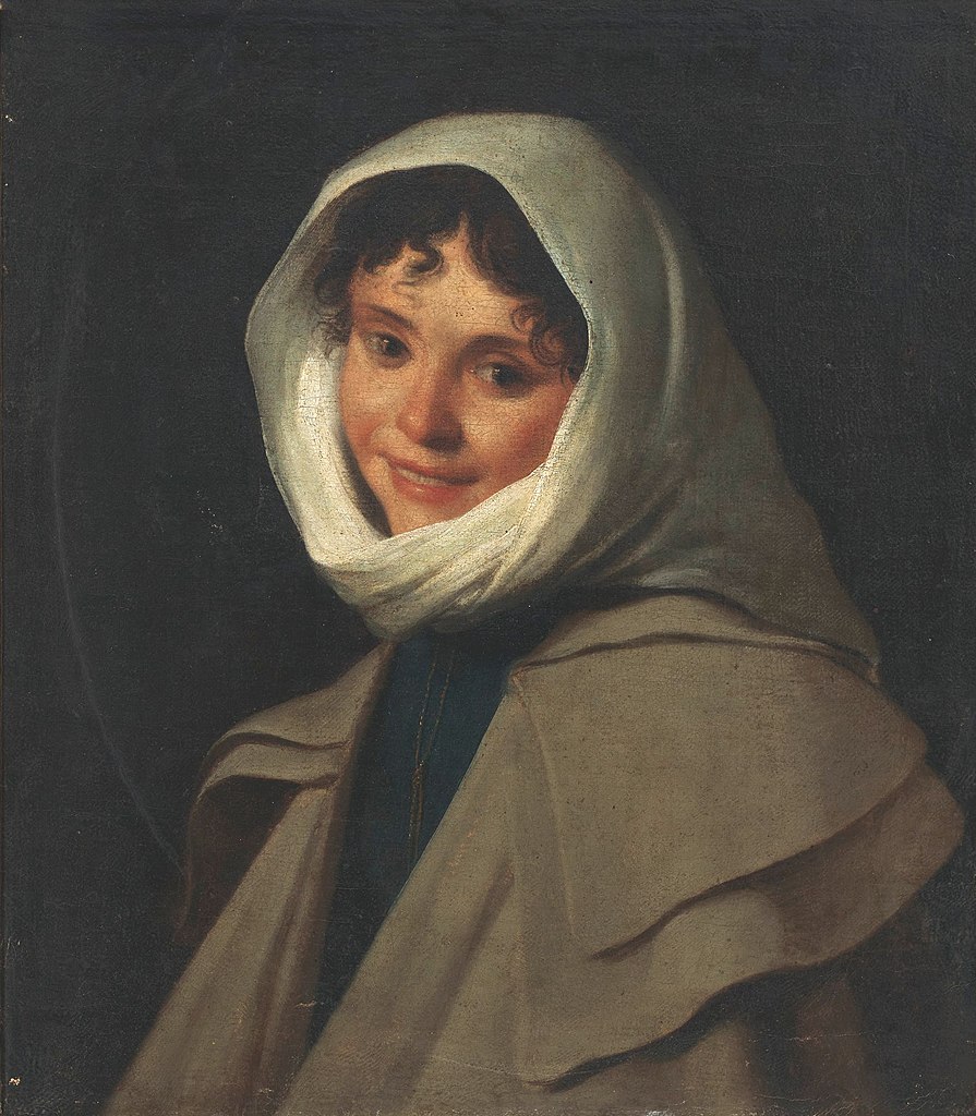 Presumed portrait of Constance Mayer, Pierre-Paul Prud'hon