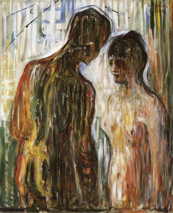 Amor og Psyke by Edvard Munch