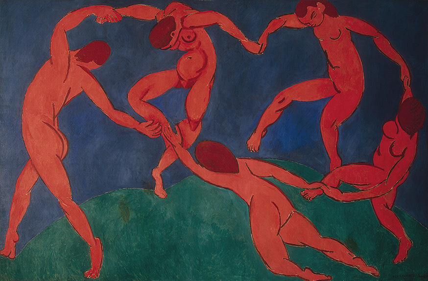 La danse (second version) by Henri Matisse