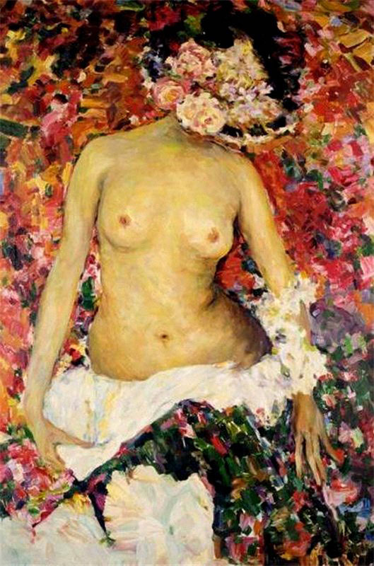 Nude with Hat, Filipp Malyavin