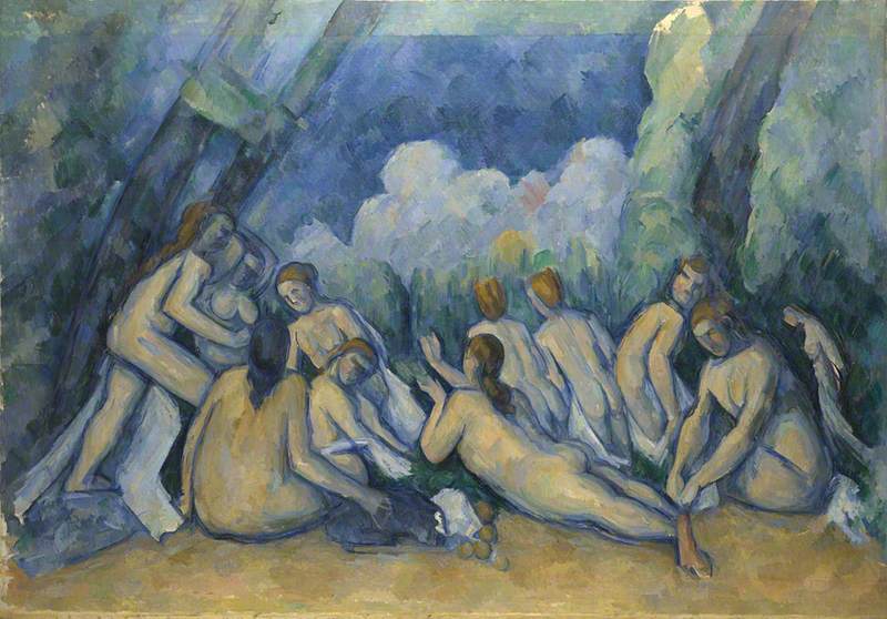 Bathers (Les Grandes Baigneuses), Paul Cézanne