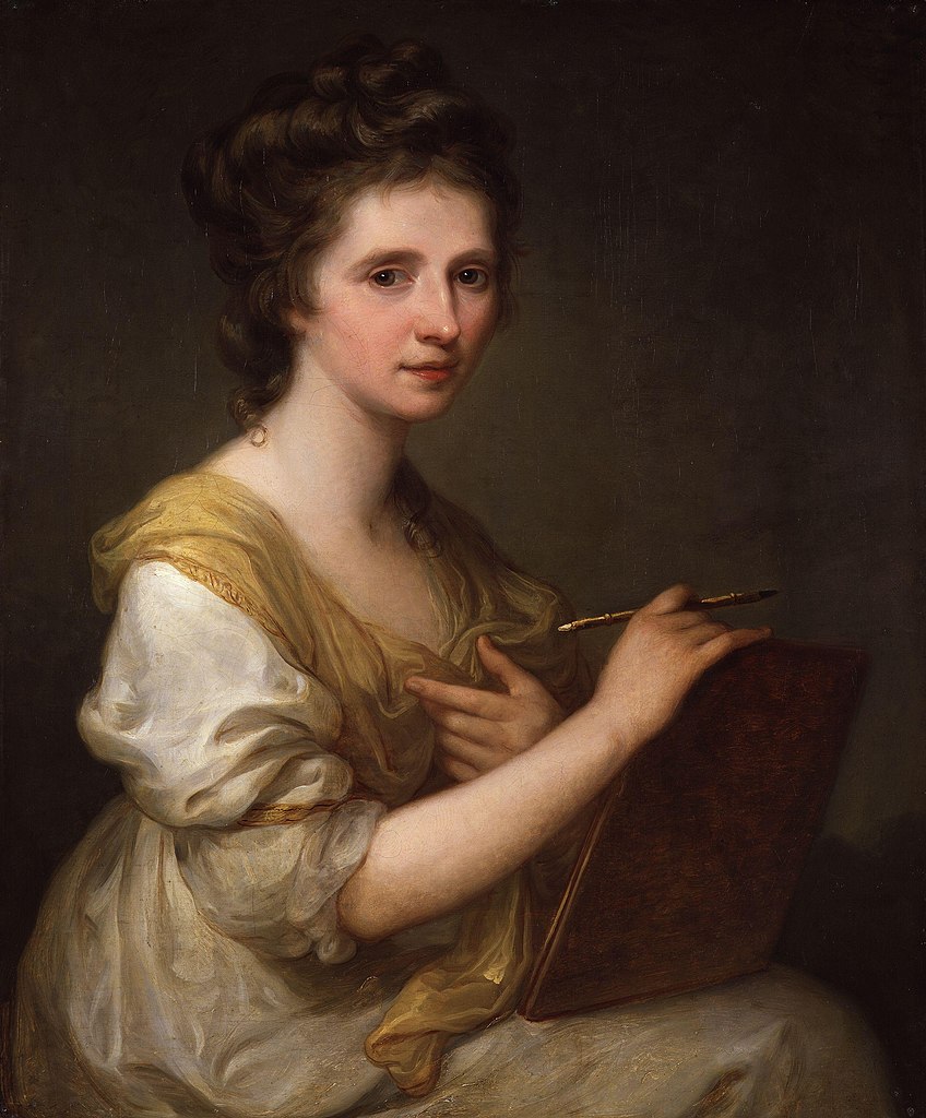 Angelica Kauffman by Angelica Kauffmann