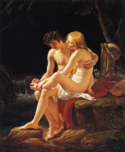 Daphnis and Chloë by Louis Hersent