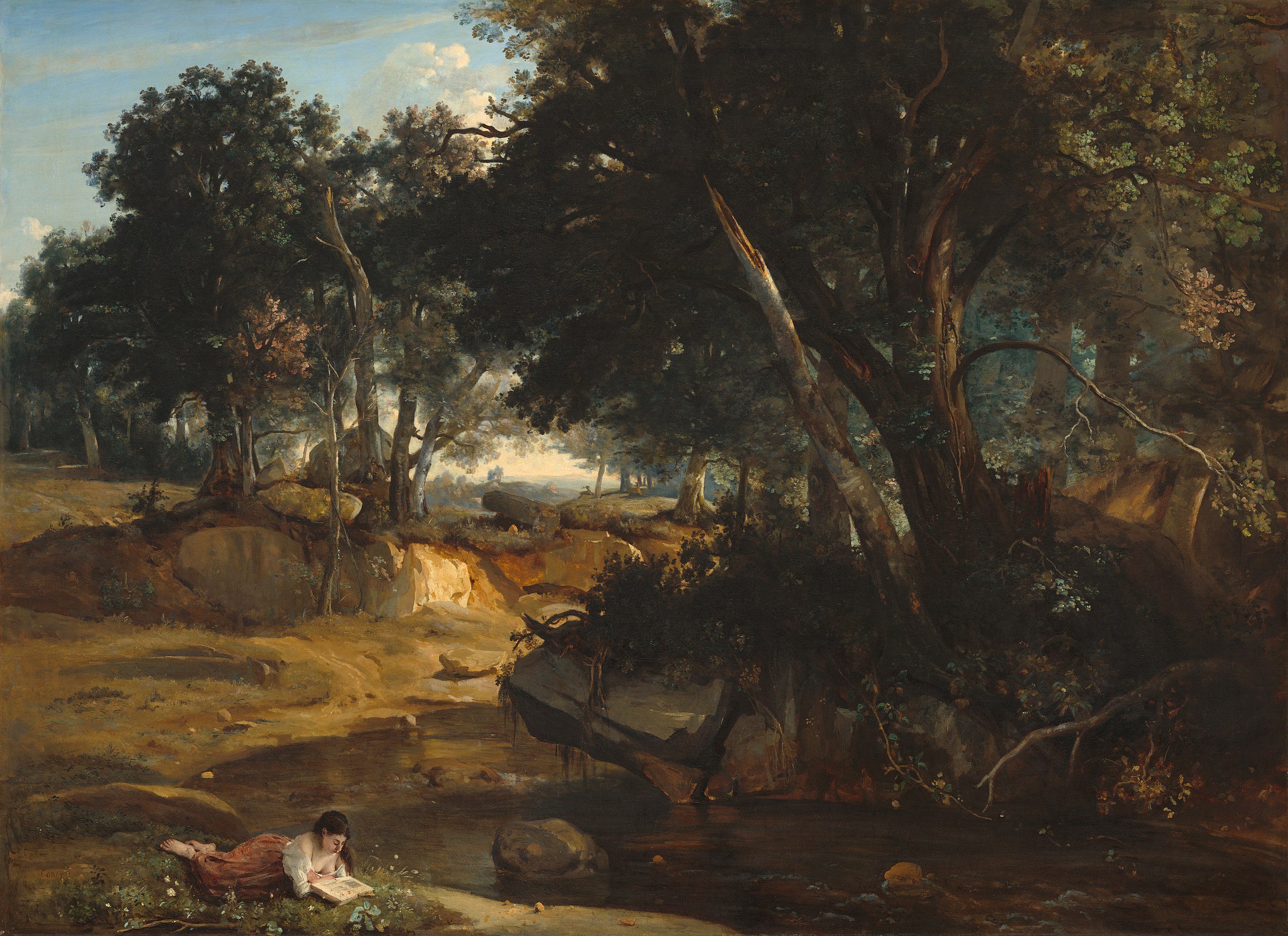 Forest of Fontainebleau, Camille Corot
