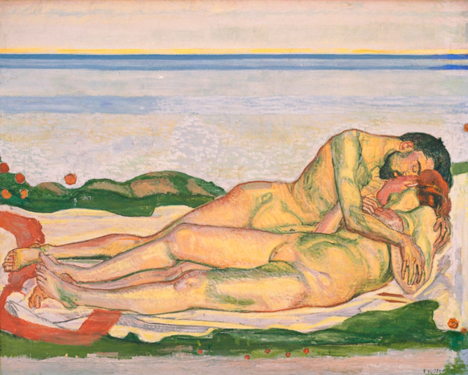 Die Liebe by Ferdinand Hodler