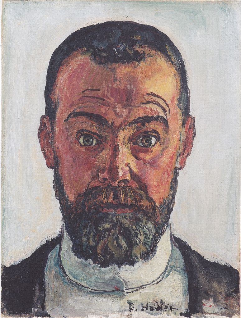 Self-portrait by Ferdinand Hodler