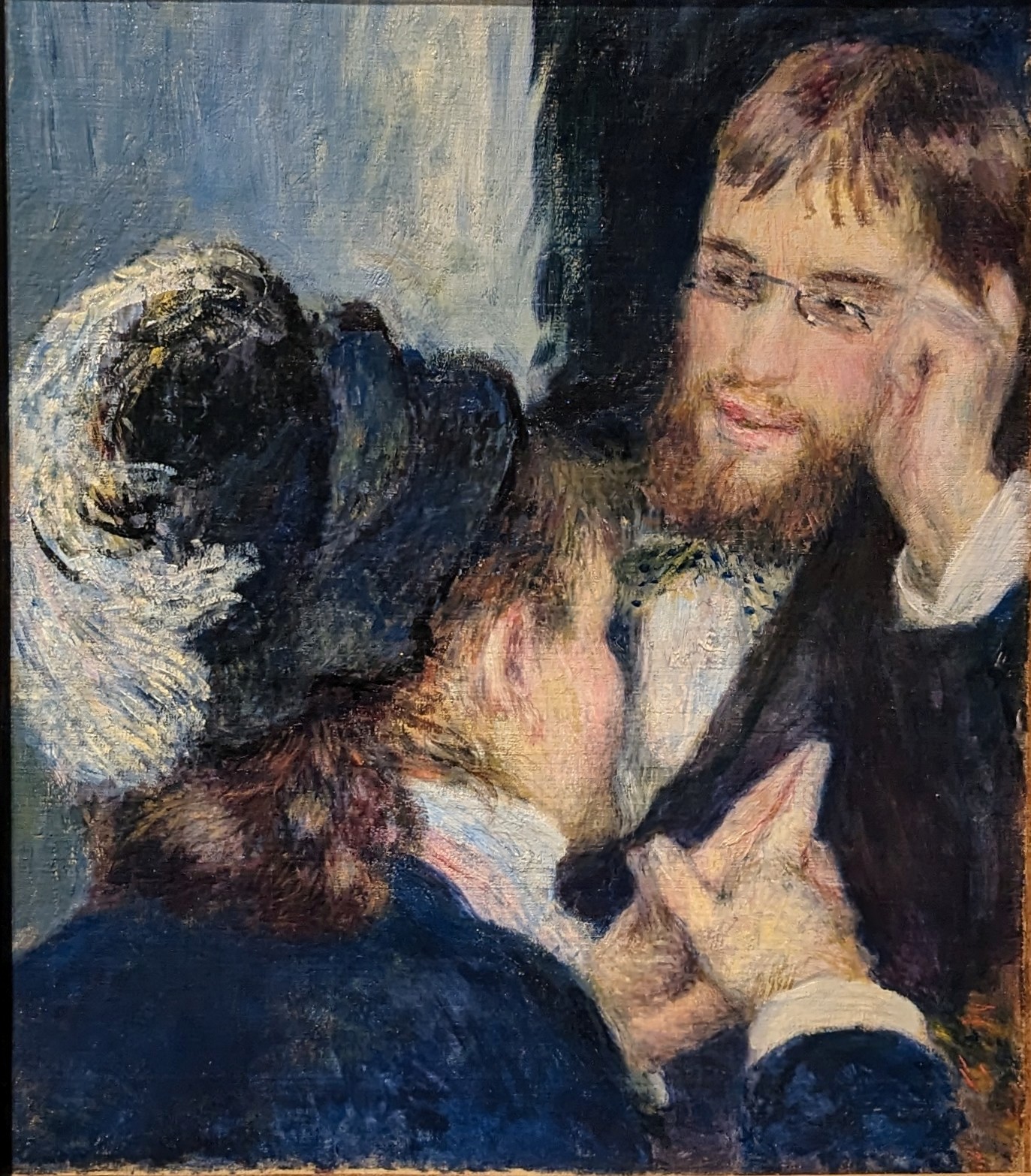 Conversation by Pierre-Auguste Renoir