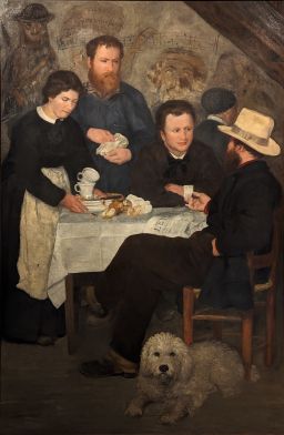 Mother Anthony's Tavern by Pierre-Auguste Renoir