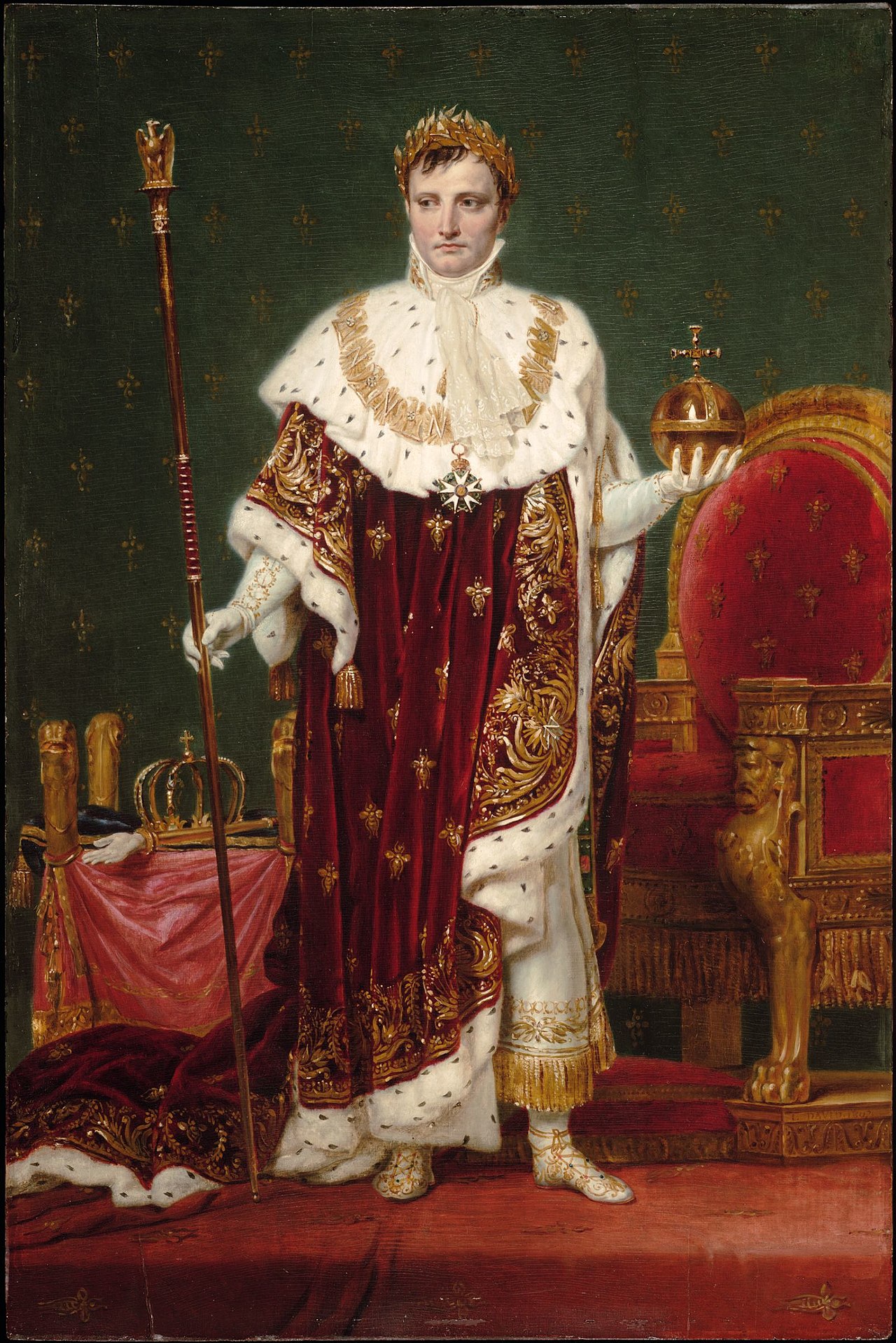 Emperor Napoleon I by Jacques-Louis David