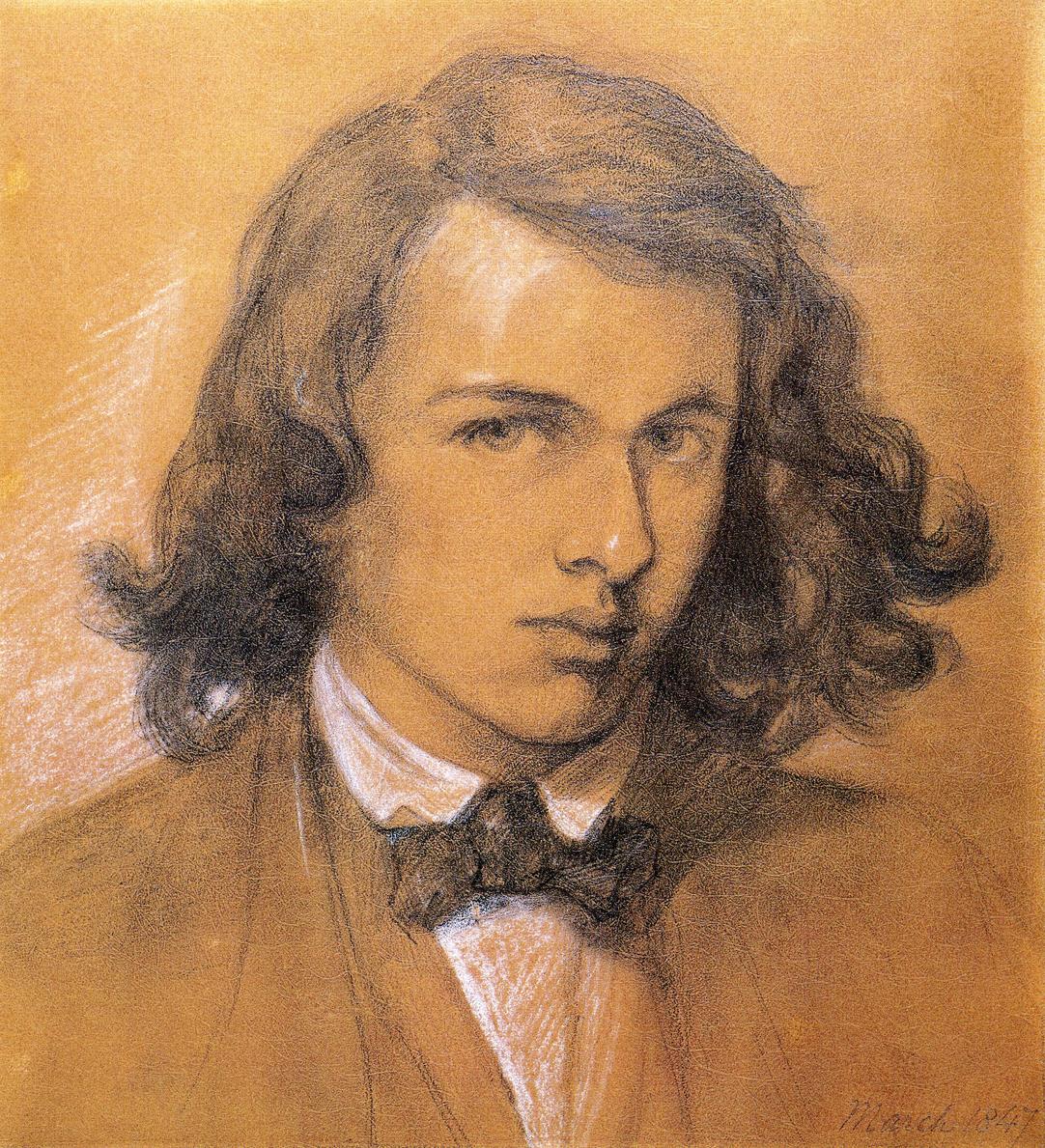 Self-Portrait by Dante Gabriel Rossetti