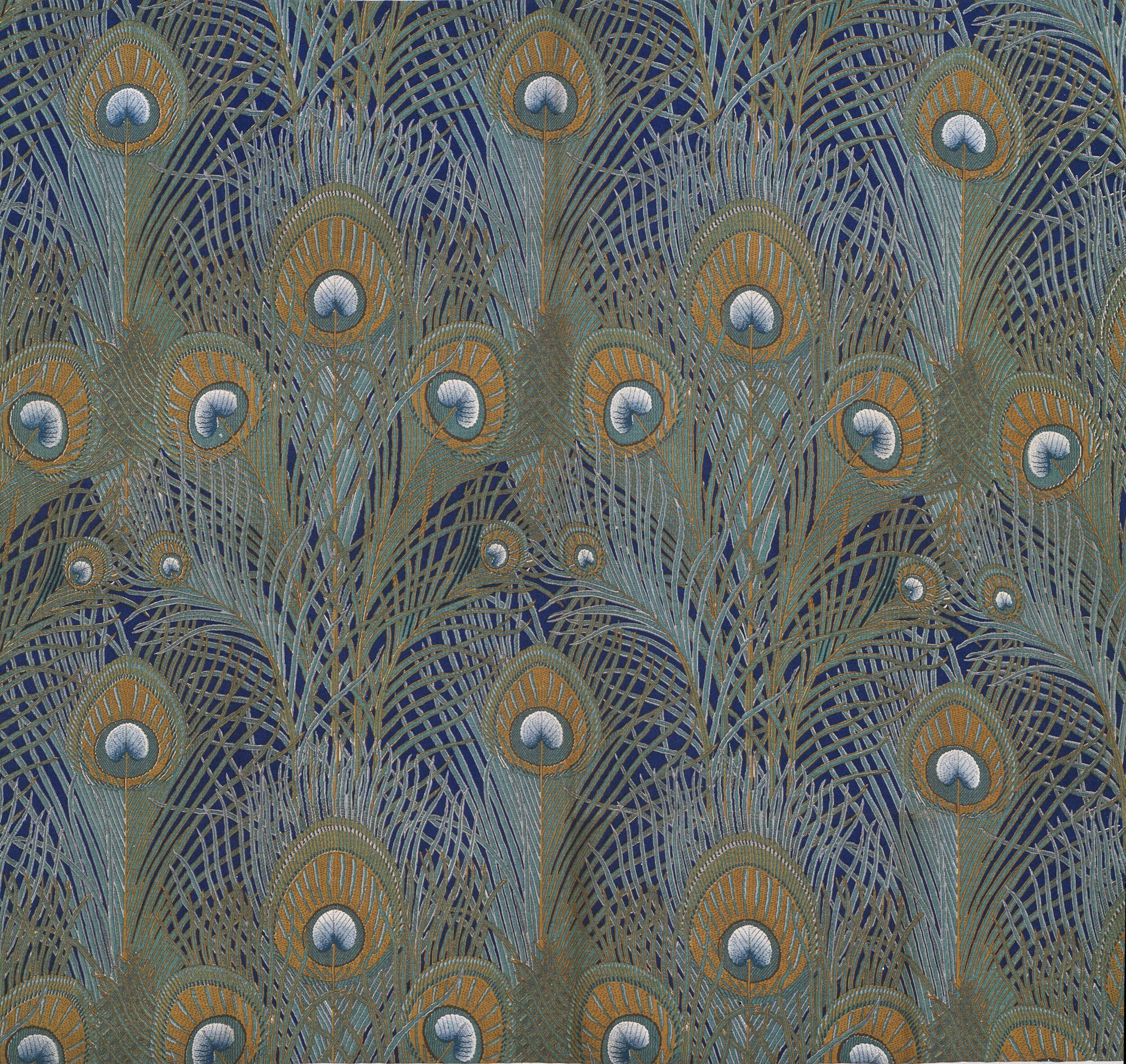 Peacock Feathers by Arthur Silver