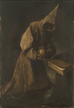 San Francisco en meditación by Francisco de Zurbarán