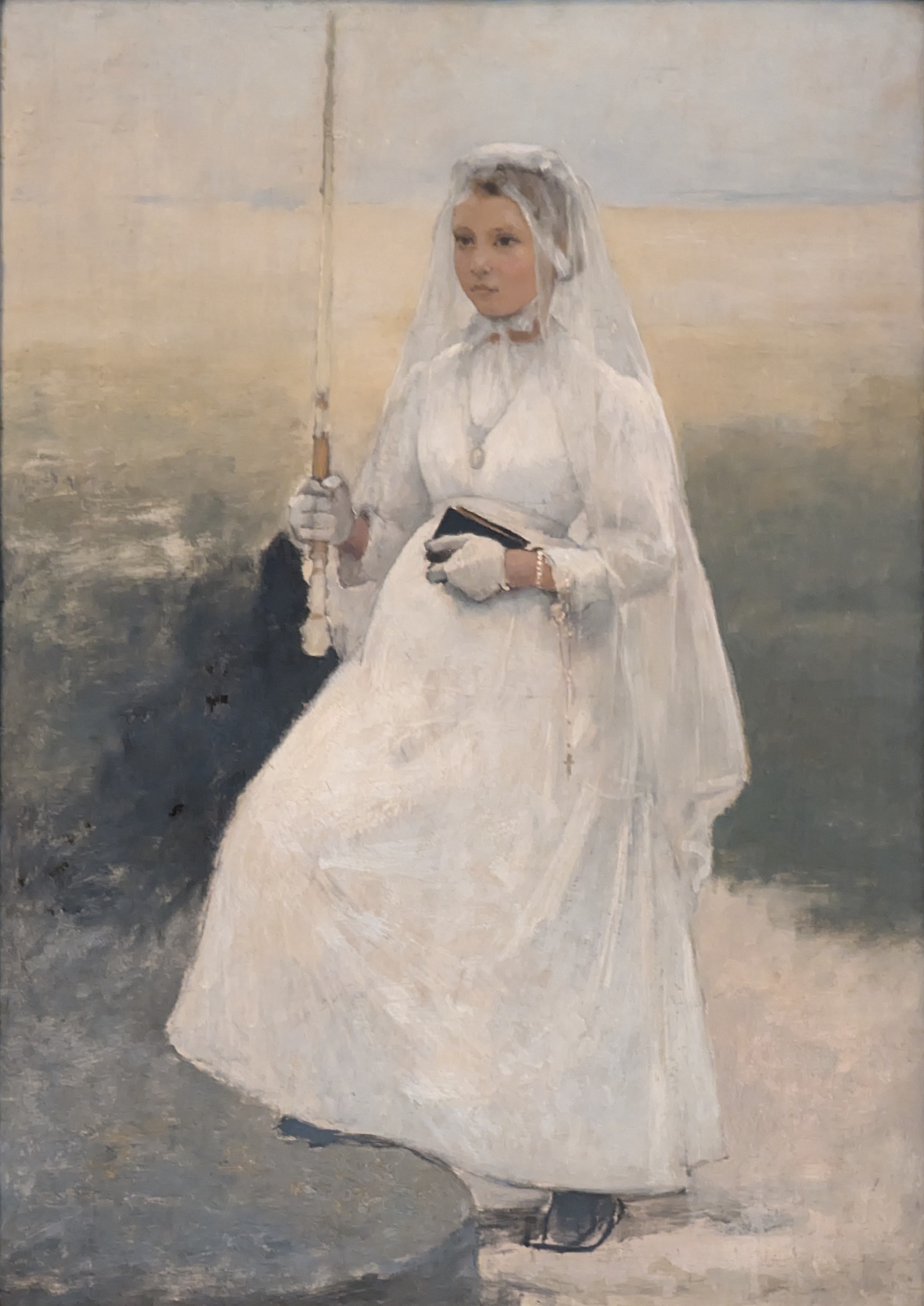 Fransk Konfirmand by Hugo Salmson