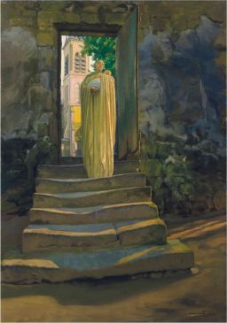 Maternité by Carlos Schwabe