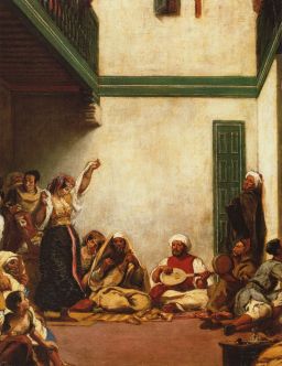 Noce juive dans le Maroc by Eugène Delacroix