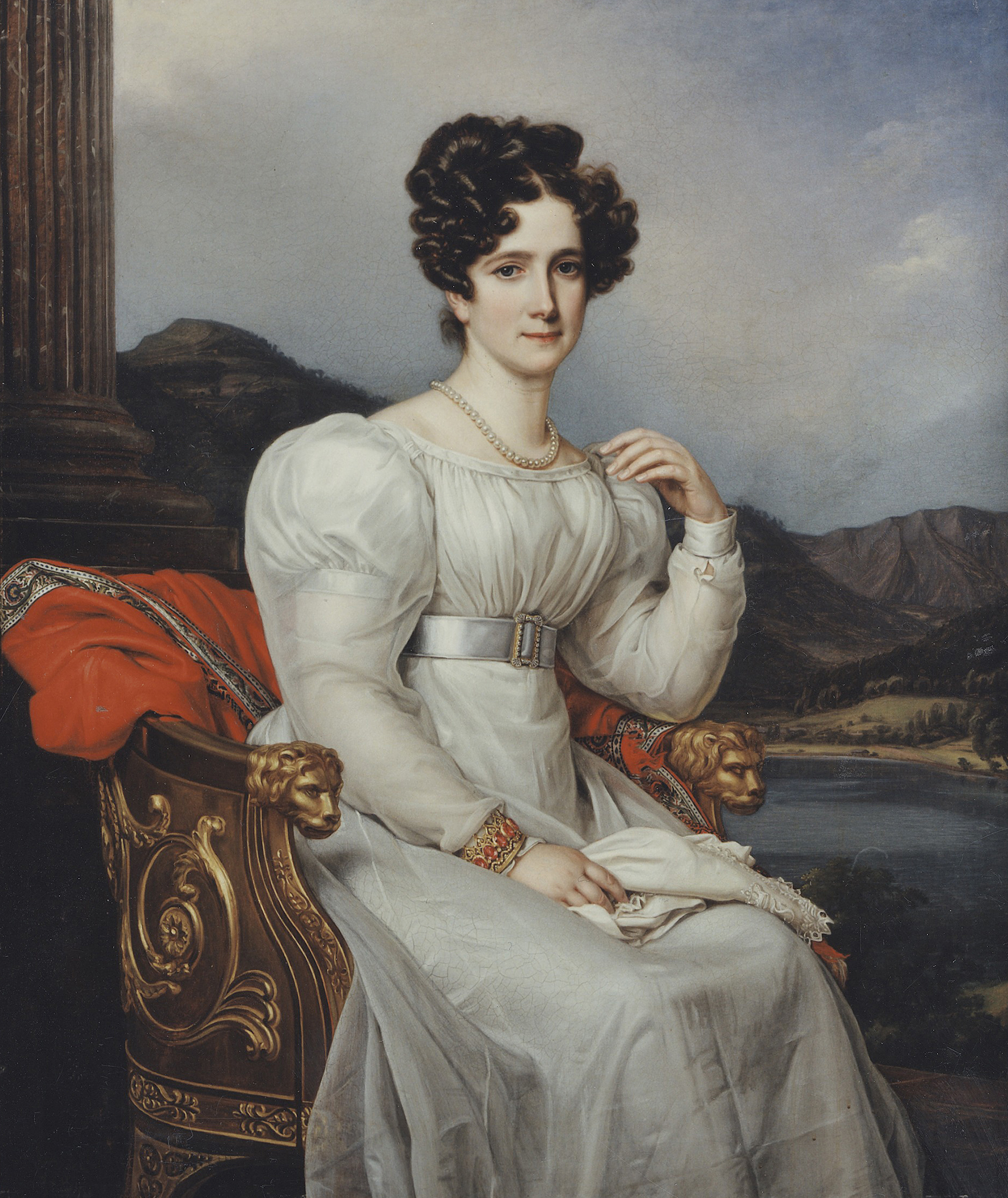 Fredrika Dorotea Vilhelmina, 1781 - 1826, Drottning av Sverige by Joseph Karl Stieler