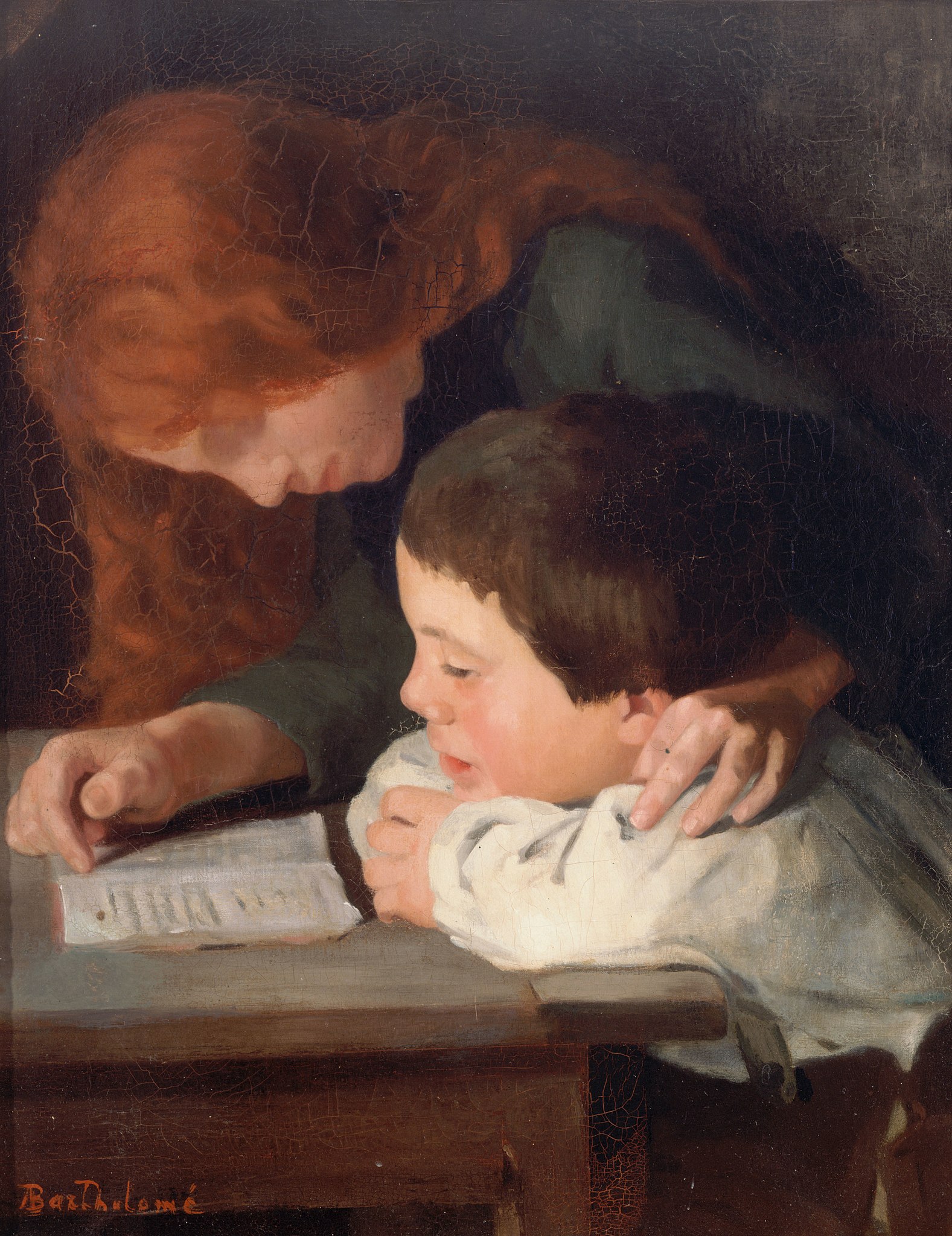 La lecture, Albert Bartholomé