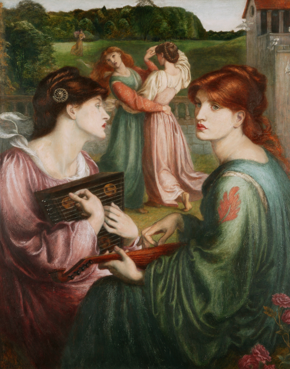 A clear example of the Pre-Raphaelite movement, one of the early branching paths in modern art history