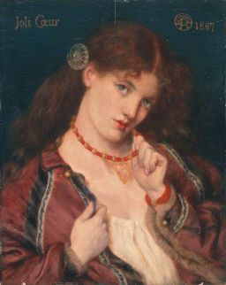 Joli Coeur by Dante Gabriel Rossetti