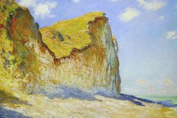 Cliffs near Pourville by Claude Monet